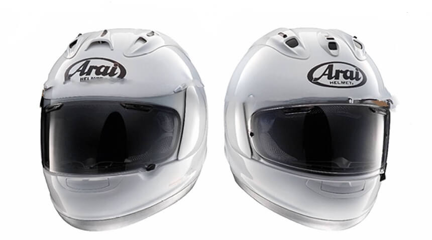 casque moto Arai profile -V blanc
